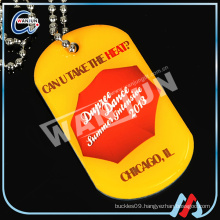 sedex 4p advertising aluminum dog tag